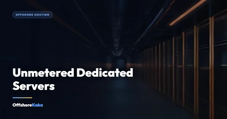 Unmetered Dedicated Servers - Offshore Hosting guide from OffshoreKaka